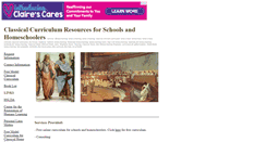 Desktop Screenshot of classicalcurriculum.com